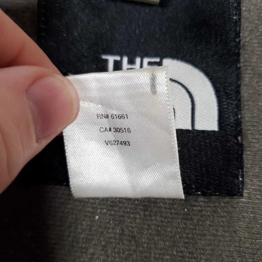 VTG The North Face HyVent Jacket Mens‎ XL Gray Black Colorblock Waterproof  Y2K